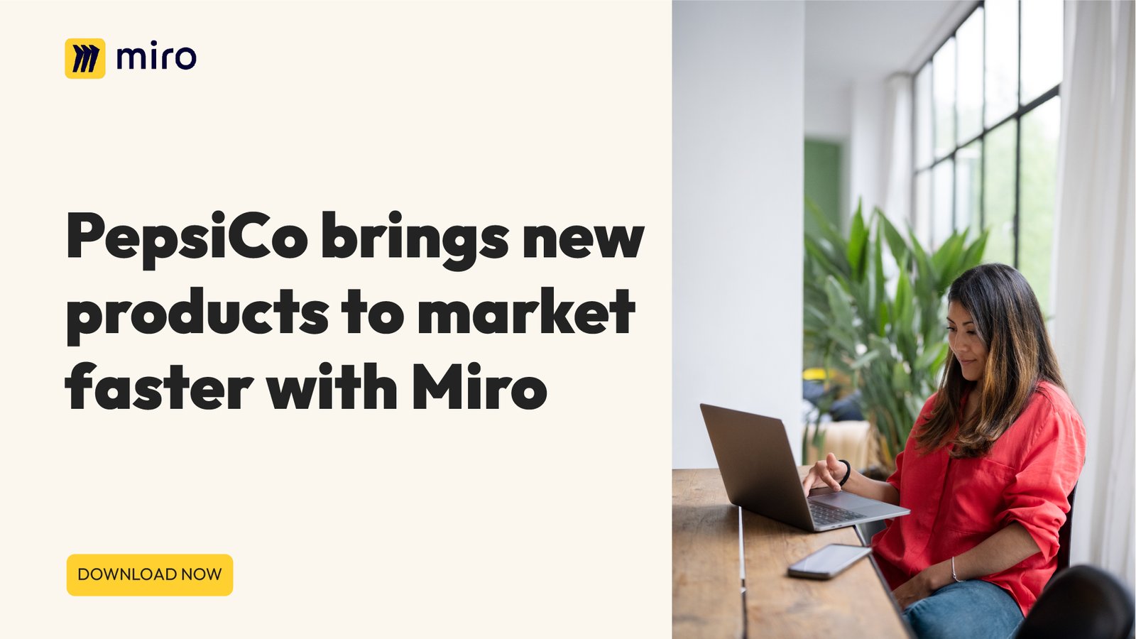 PepsiCo brings new products to market faster with Miro subdomain