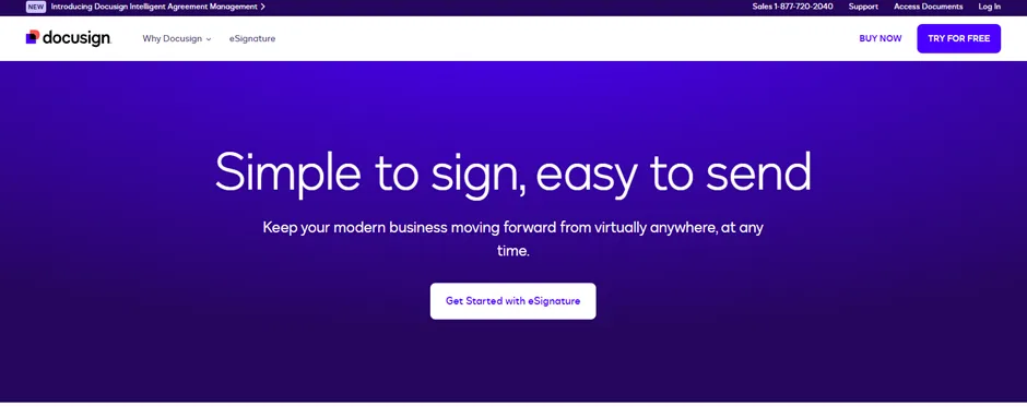 DocuSign ABM campaign