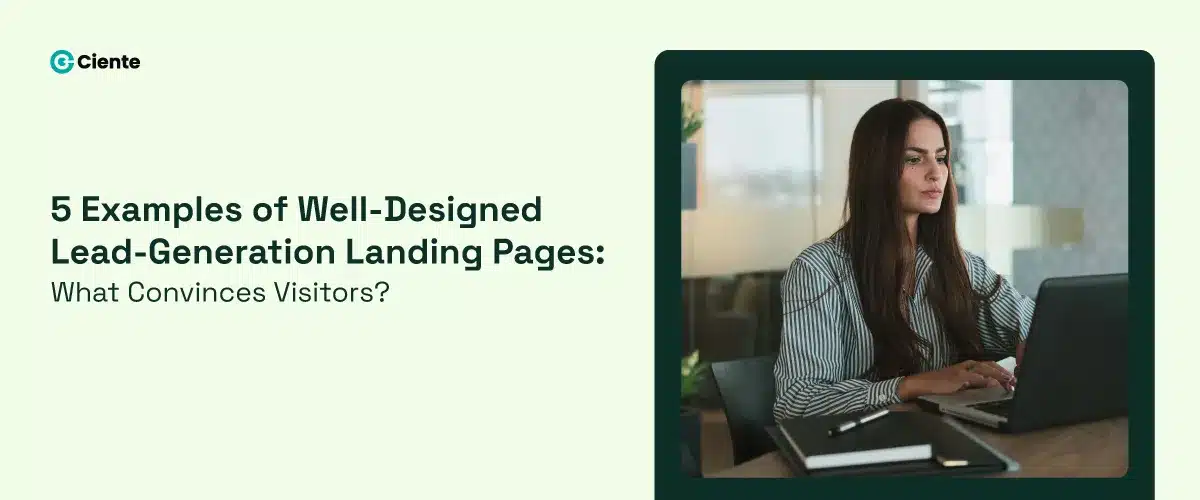 5 Examples of Well-Designed Lead-Generation Landing Pages: What Convinces Visitors?