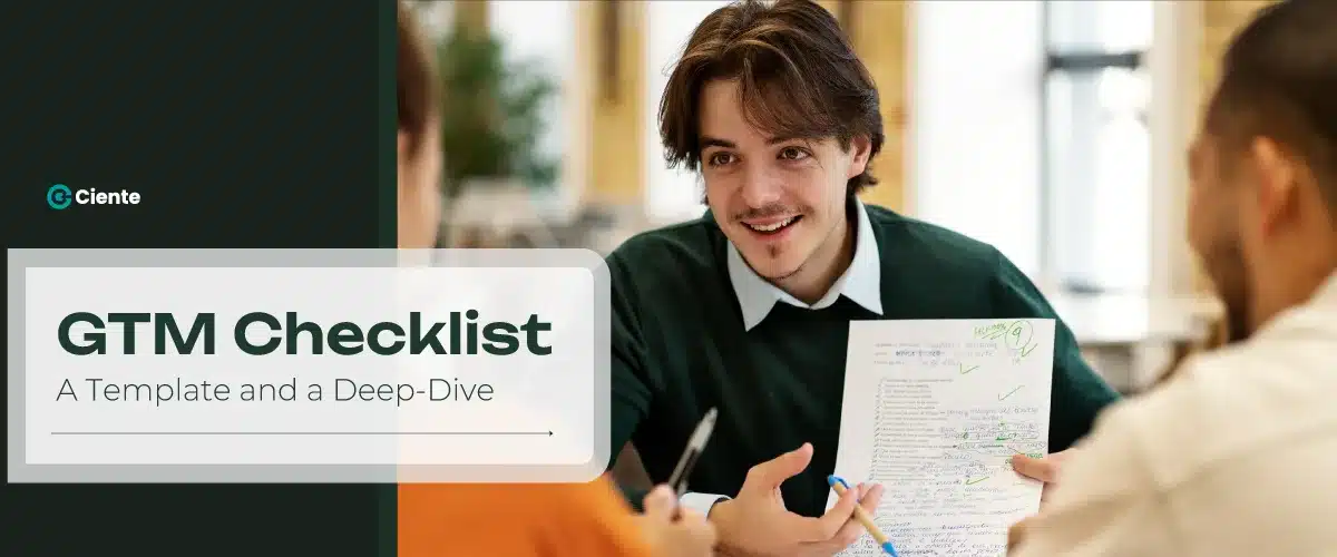 GTM Checklist: A Template and a Deep-Dive