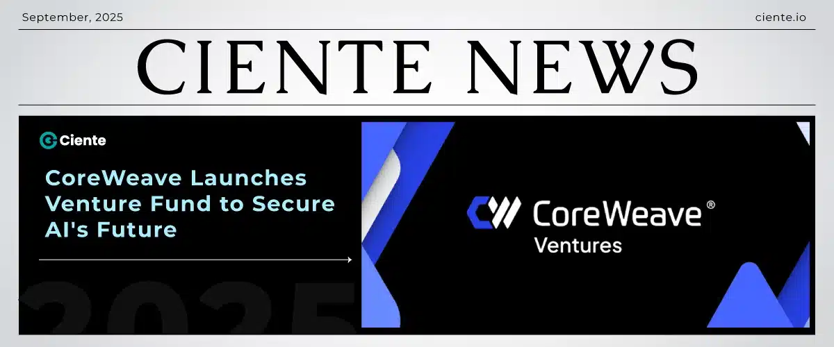 CoreWeave stock is back on the rise after it announced an AI venture fund.