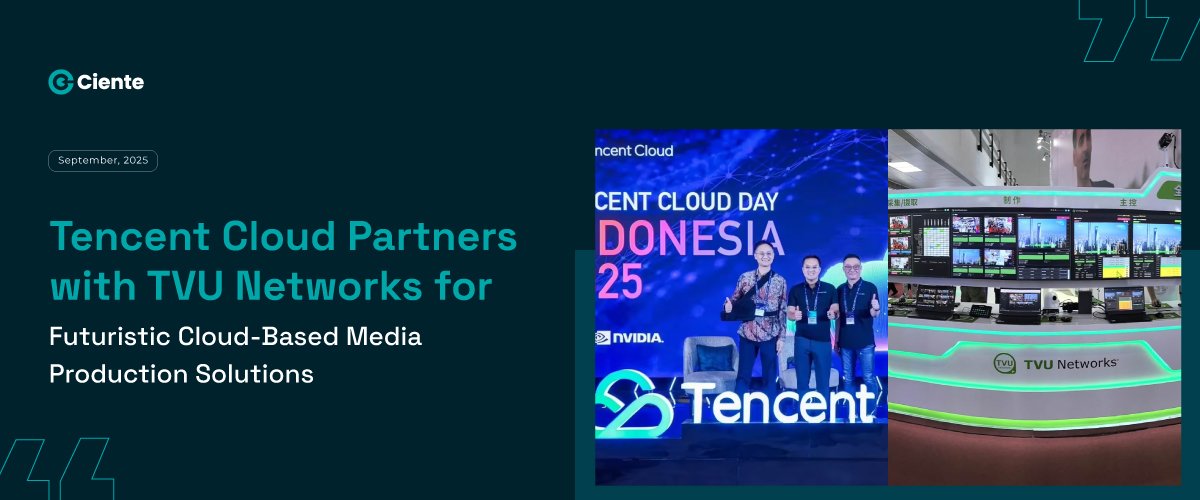 Tencent Cloud Partners with TVU Networks for Futuristic Cloud Production Solutions