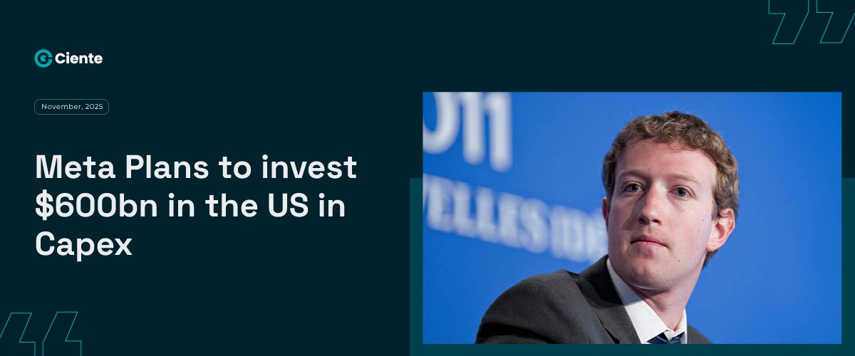 Meta Plans to invest $600bn in the US in Capex